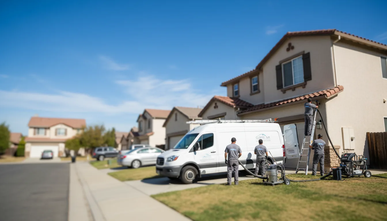 Air Duct Cleaning in Industry, TX near me